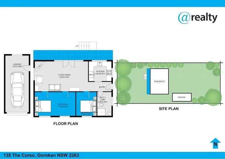 Floorplan of Homely house listing, 135 The Corso, Gorokan NSW 2263