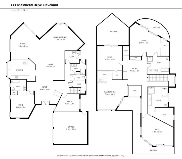 Floorplan of Homely house listing, 111 Masthead Drive, Raby Bay QLD 4163