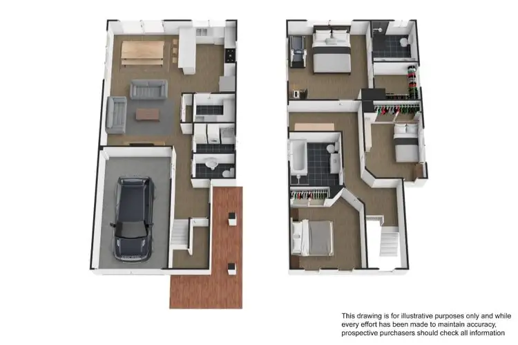 Floorplan of Homely house listing, 24 Lemongrove Way, Berwick VIC 3806