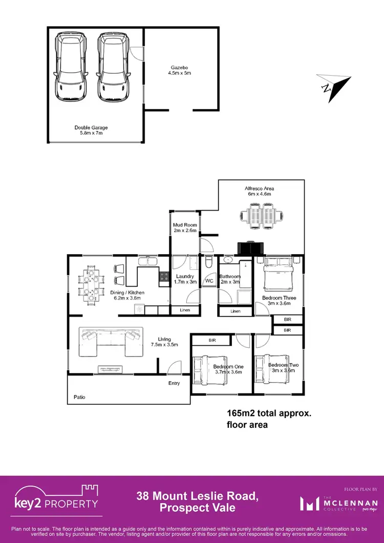 Floorplan of Homely house listing, 38 Mount Leslie Road, Prospect Vale TAS 7250