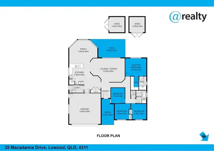 Floorplan of Homely house listing, 25 Macadamia Drive, Lowood QLD 4311