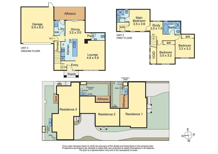 Floorplan of Homely townhouse listing, 2/26 Victoria Road, Bayswater VIC 3153