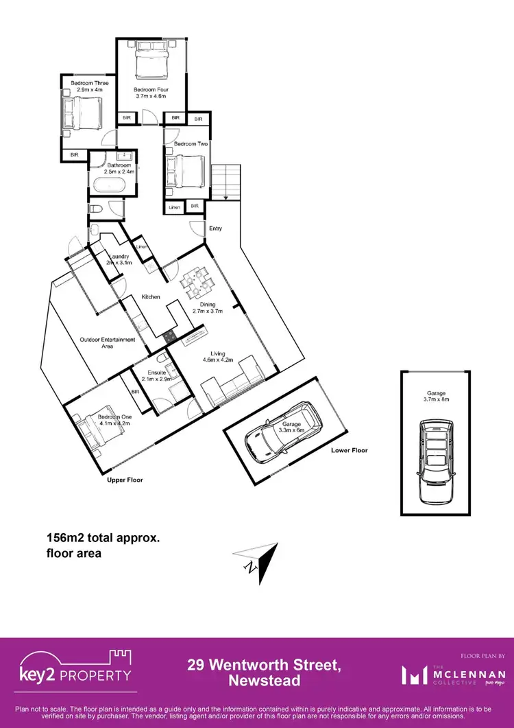 Floorplan of Homely house listing, 29 Wentworth Street, Newstead TAS 7250
