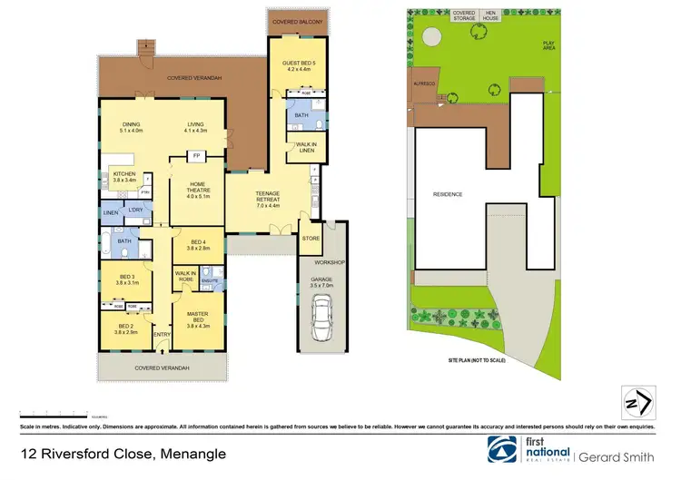 Floorplan of Homely house listing, 12 Riversford Close, Menangle NSW 2568