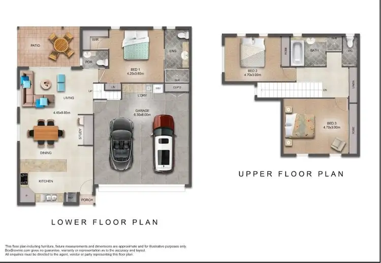 Floorplan of Homely townhouse listing, 9/541 South Street, Glenvale QLD 4350