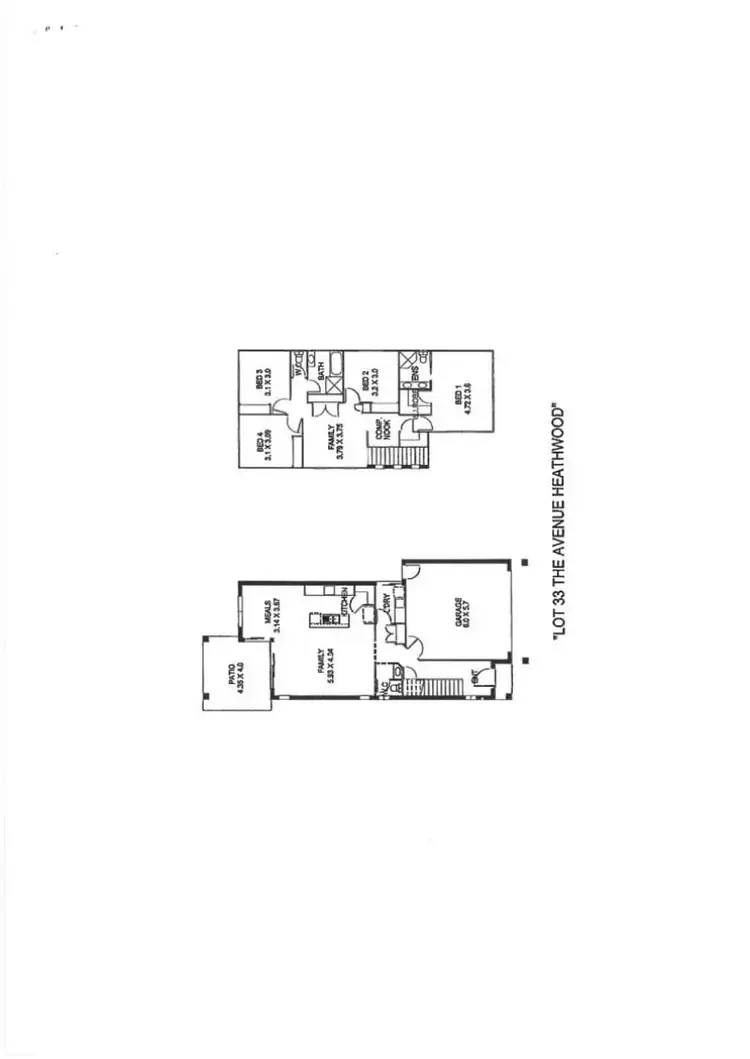 Floorplan of Homely house listing, 12 The Avenue, Heathwood QLD 4110