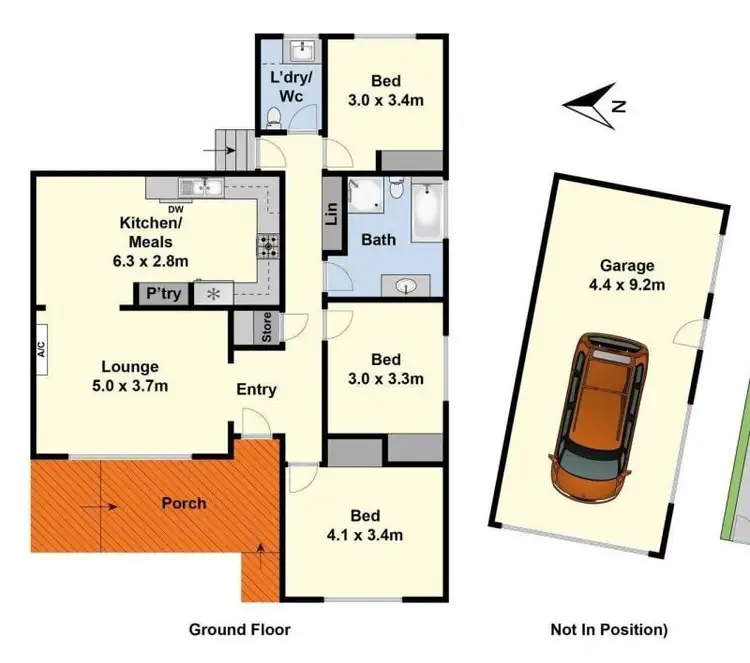 Floorplan of Homely house listing, 146 Anakie Road, Bell Park VIC 3215