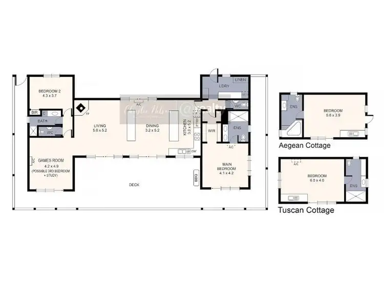 Floorplan of Homely rural property listing, 585 Yarragon-Leongatha Road, Wooreen VIC 3953