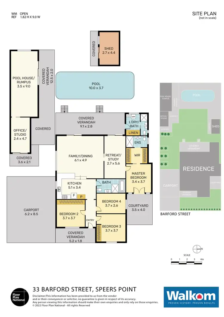 Floorplan of Homely house listing, 33 Barford Street, Speers Point NSW 2284