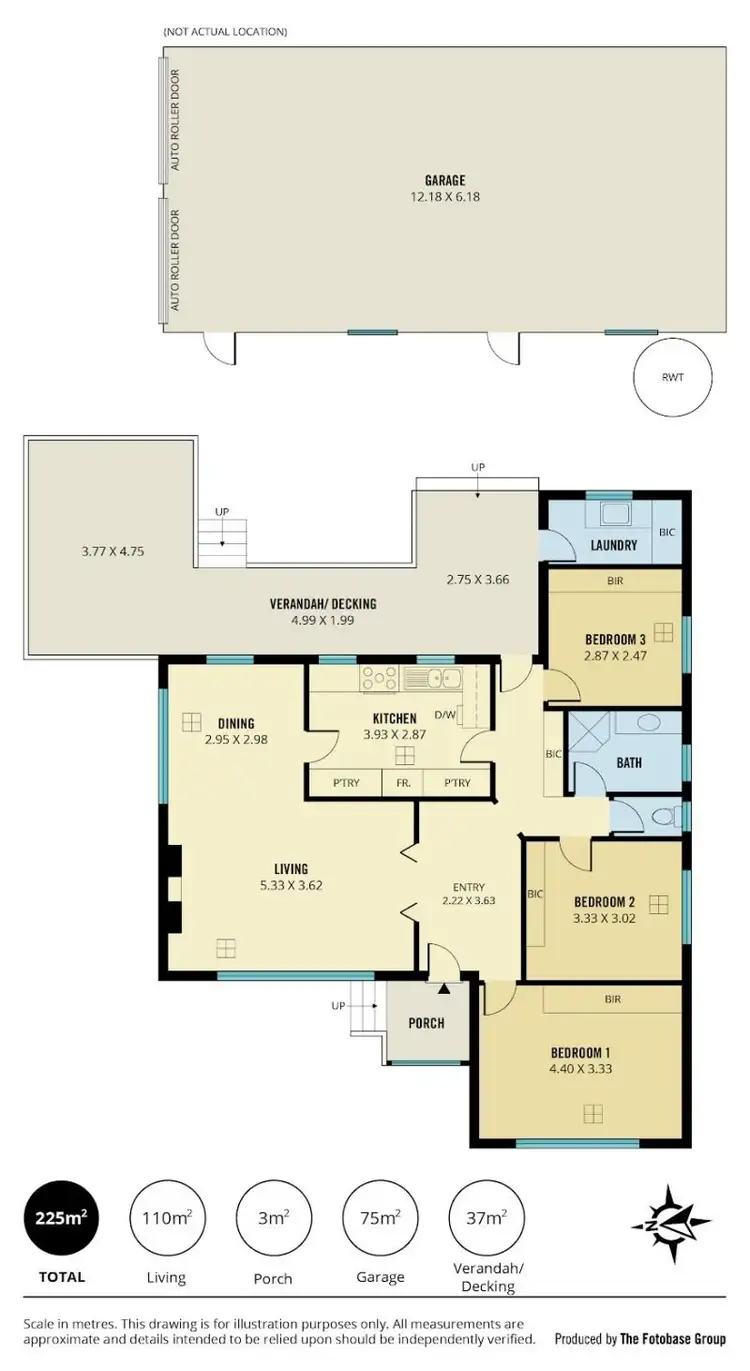 Floorplan of Homely house listing, 21 Seavista Grove, Christies Beach SA 5165