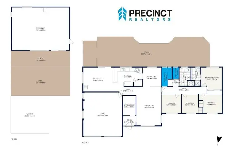 Floorplan of Homely rural property listing, 351 Old Bay Road, Burpengary East QLD 4505