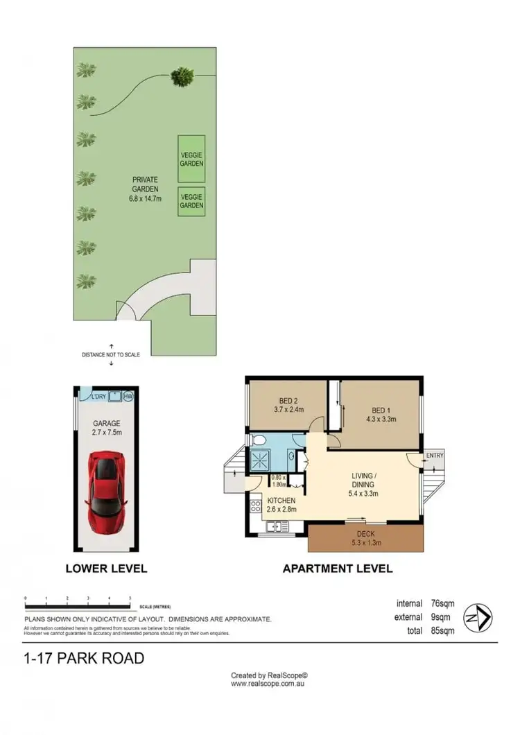 Floorplan of Homely unit listing, 1/17 Park Road, Yeronga QLD 4104