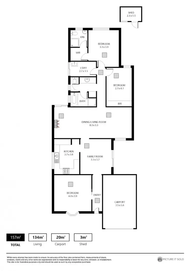 Floorplan of Homely house listing, 5 Knightsbridge Court, Hillbank SA 5112