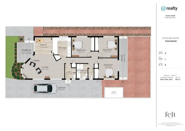 Floorplan of Homely house listing, 207/22 Hansford Road, Coombabah QLD 4216