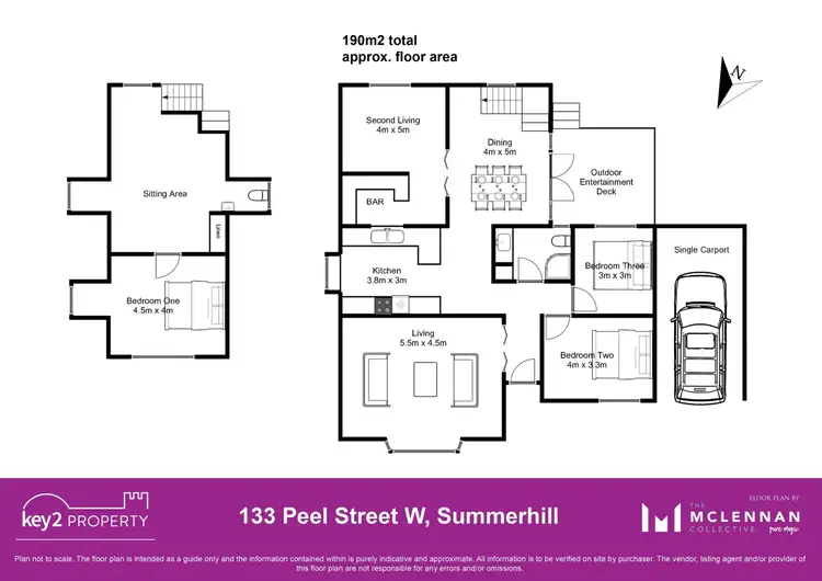 Floorplan of Homely house listing, 133 Peel Street West, Summerhill TAS 7250