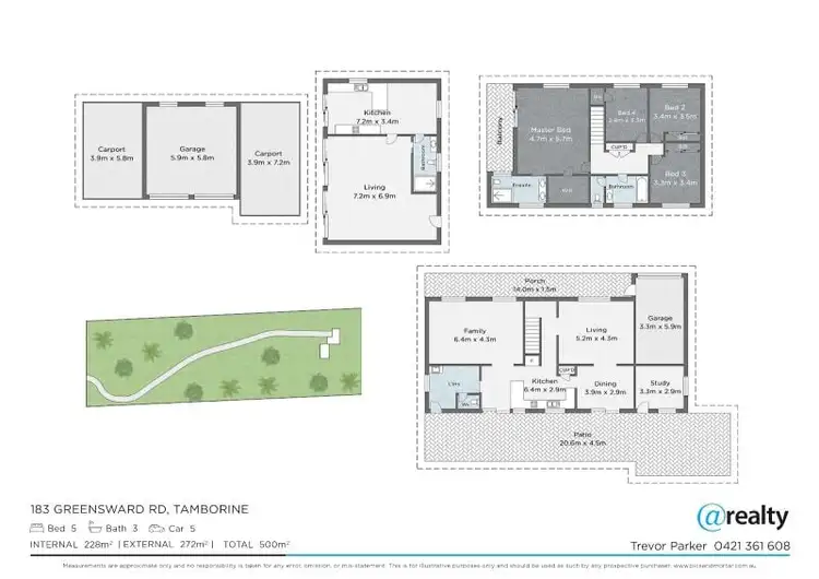 Floorplan of Homely rural property listing, 179-189 Greensward Road, Tamborine QLD 4270