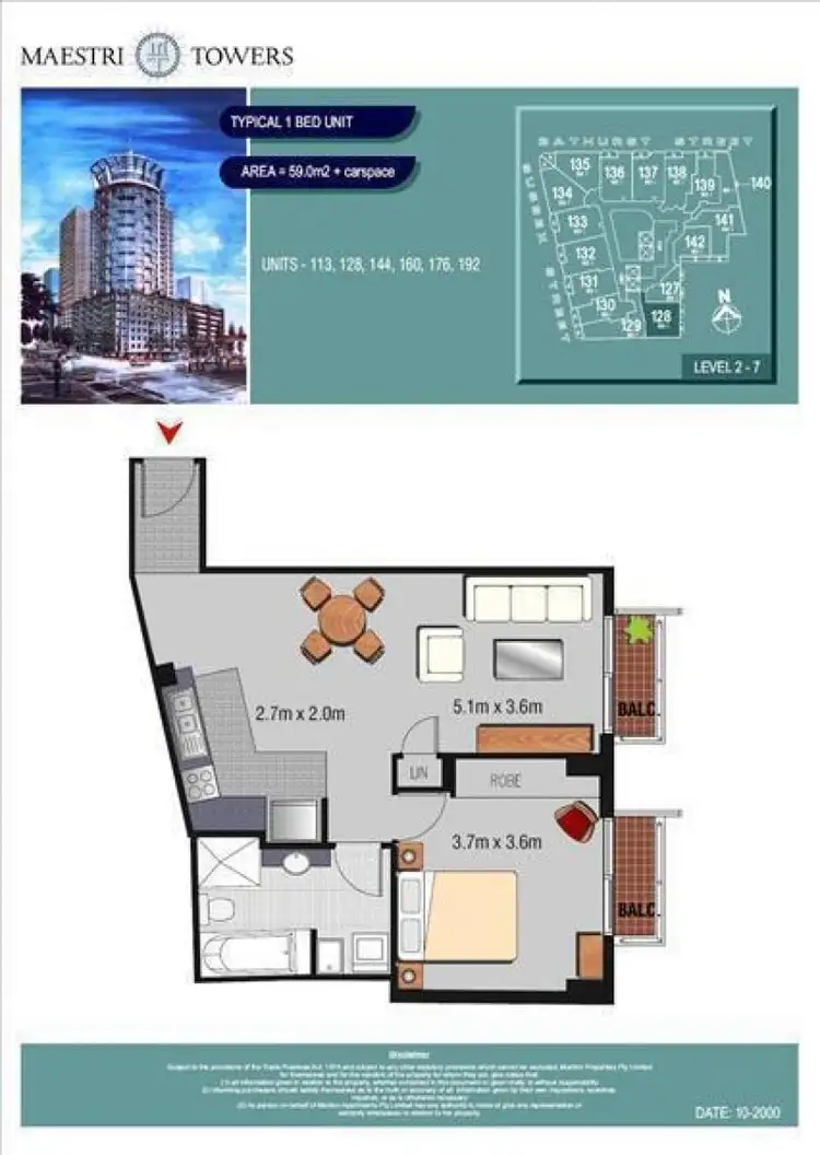 Floorplan of Homely apartment listing, 160/298 Sussex Street, Sydney NSW 2000