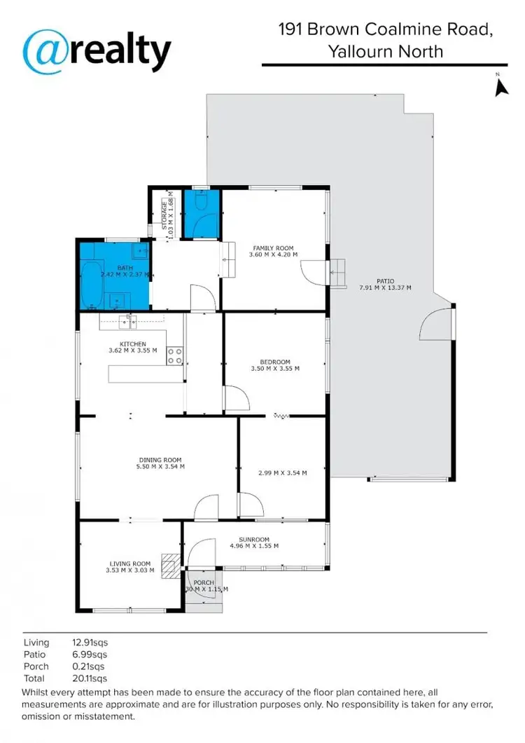 Floorplan of Homely house listing, 191 Brown Coalmine Road, Yallourn North VIC 3825