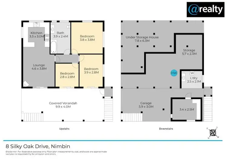 Floorplan of Homely house listing, 8 Silky Oak Drive, Nimbin NSW 2480