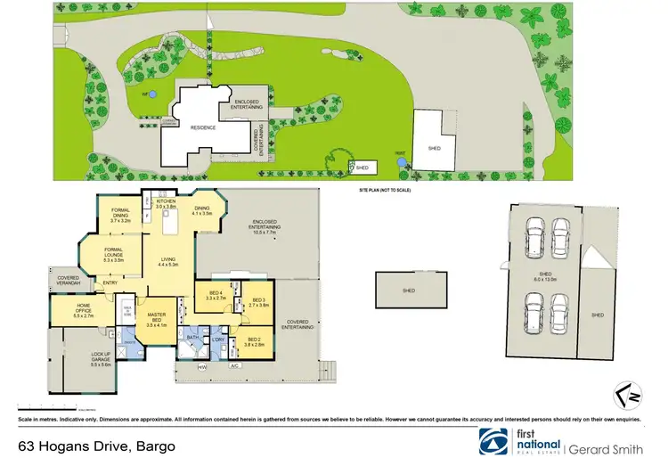 Floorplan of Homely house listing, 63 Hogans Drive, Bargo NSW 2574