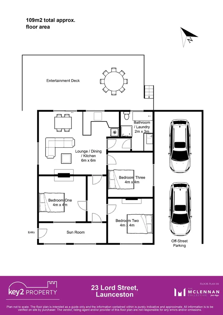 Floorplan of Homely house listing, 23 Lord Street, Launceston TAS 7250