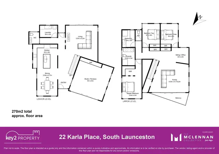 Floorplan of Homely house listing, 22 Karla Pl, South Launceston TAS 7249