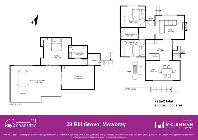 Floorplan of Homely house listing, 28 Bill Grove, Mowbray TAS 7248