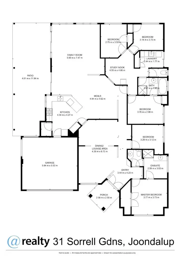 Floorplan of Homely house listing, 31 Sorell Gardens, Joondalup WA 6027