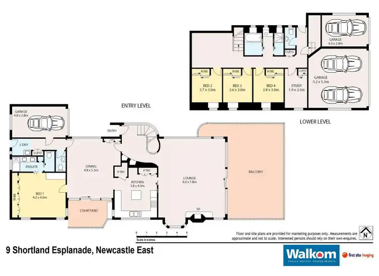 Floorplan of Homely house listing, 9 Shortland Esplanade, Newcastle East NSW 2300