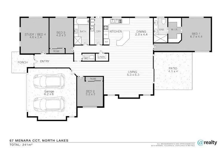 Floorplan of Homely house listing, 67 Menara Circuit, North Lakes QLD 4509
