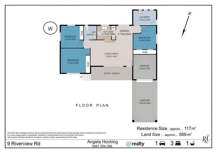 Floorplan of Homely house listing, 9 Riverview Road, Nerang QLD 4211