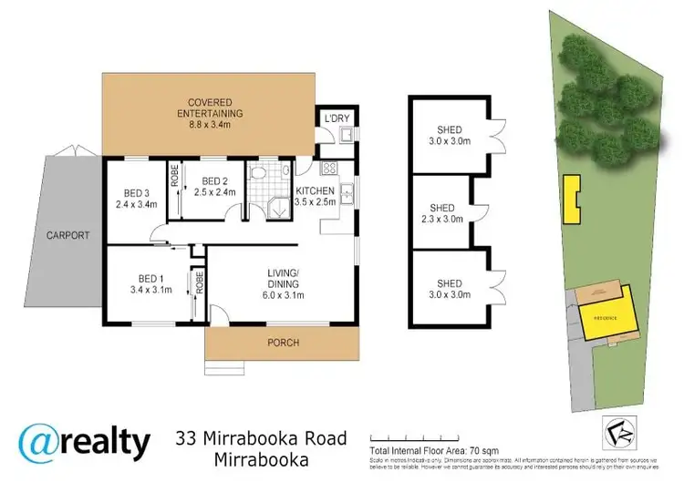 Floorplan of Homely house listing, 33 Mirrabooka Road, Mirrabooka NSW 2264