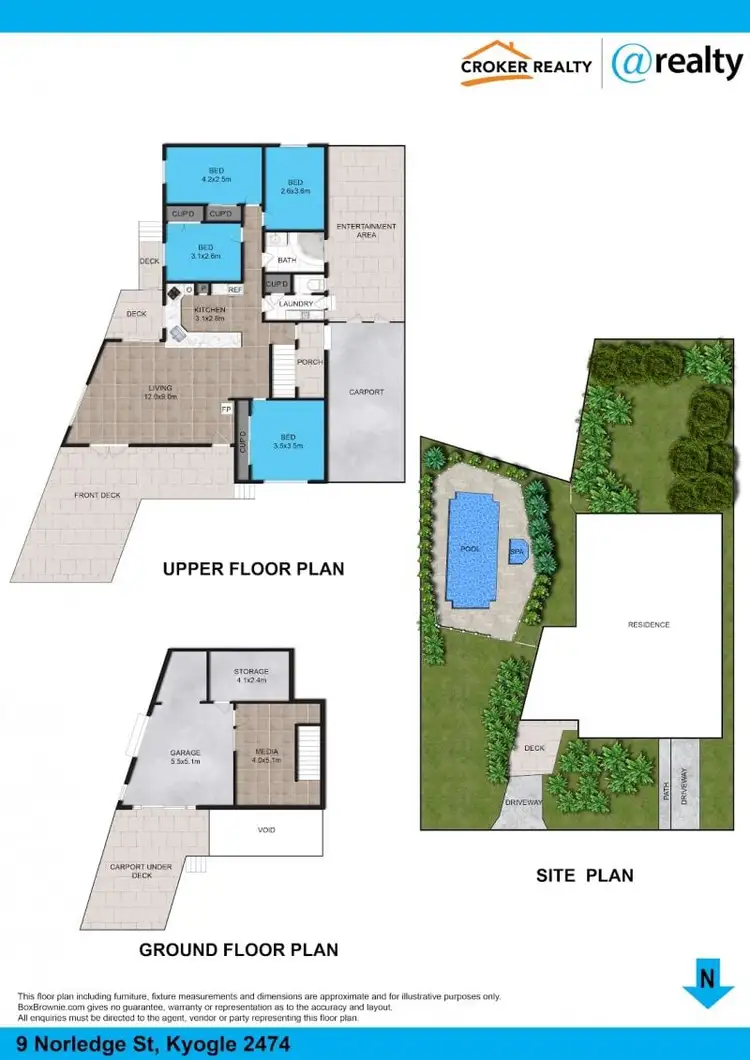 Floorplan of Homely house listing, 9 Norledge Street, Geneva NSW 2474