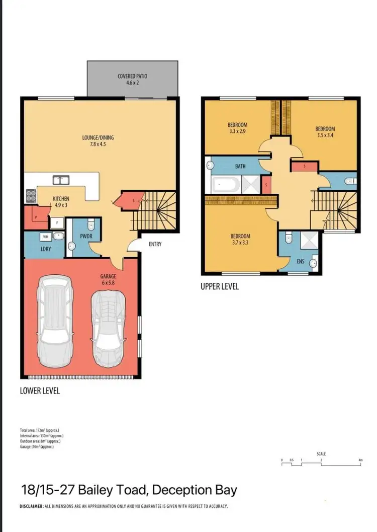 Floorplan of Homely townhouse listing, 18/15-27 Bailey Road, Deception Bay QLD 4508
