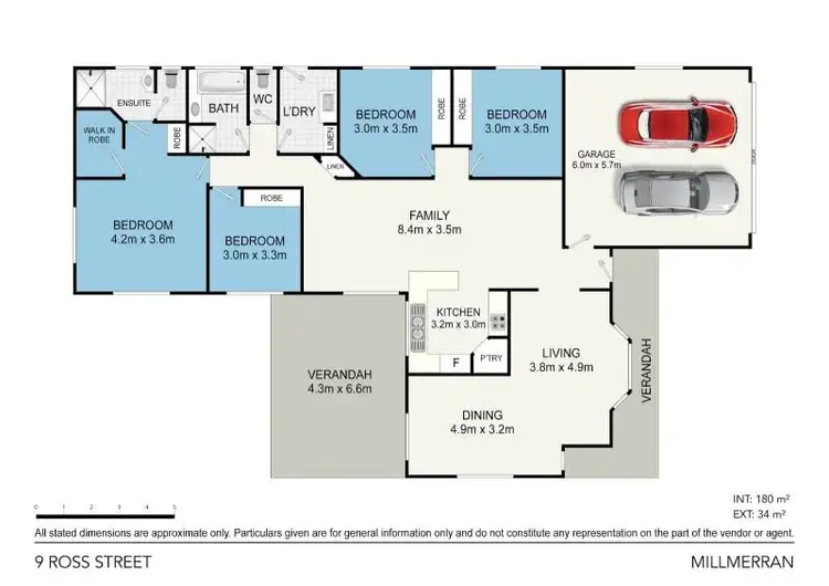 Floorplan of Homely house listing, 9 Ross Street, Millmerran QLD 4357