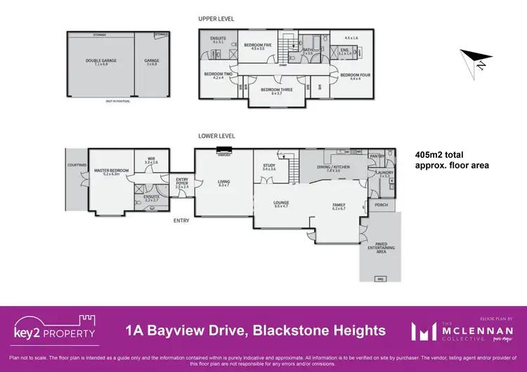 Floorplan of Homely house listing, 1A Bayview Drive, Blackstone Heights TAS 7250