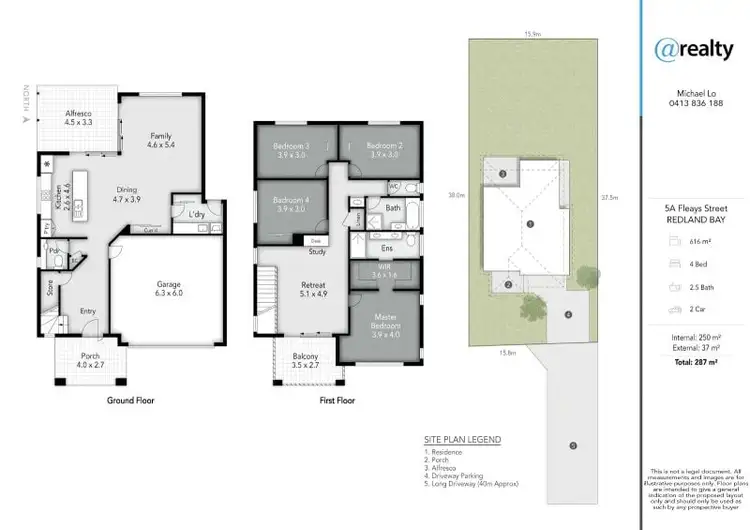Floorplan of Homely house listing, 5A Fleay Street, Redland Bay QLD 4165