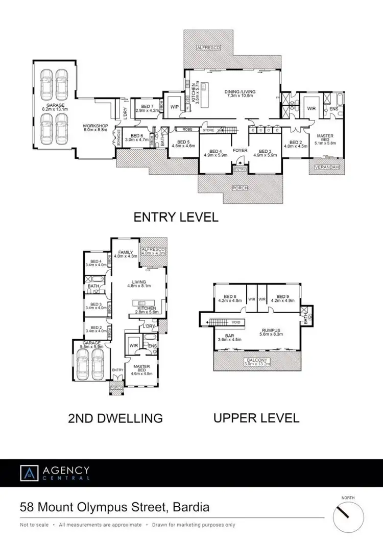 Floorplan of Homely house listing, 58 Mount Olympus Street, Bardia NSW 2565