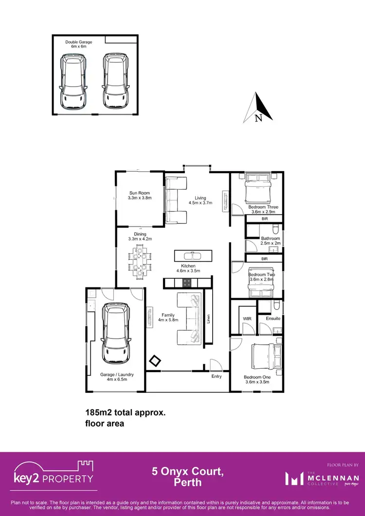 Floorplan of Homely house listing, 5 Onyx Court, Perth TAS 7300