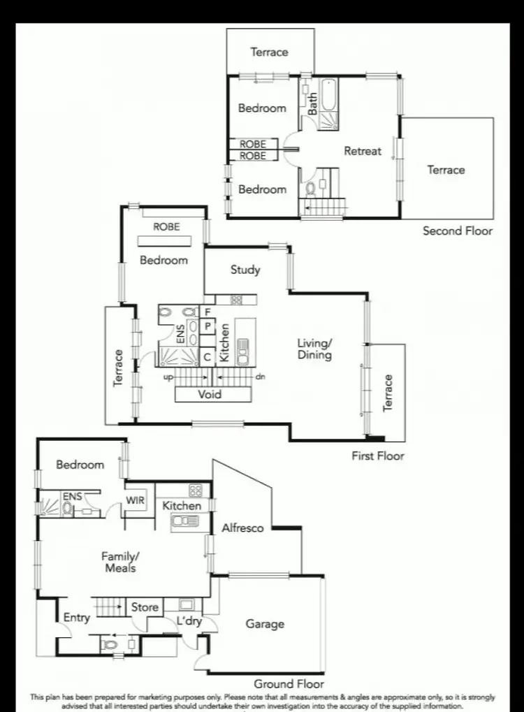 Floorplan of Homely house listing, 15 Pier Lane, Maribyrnong VIC 3032