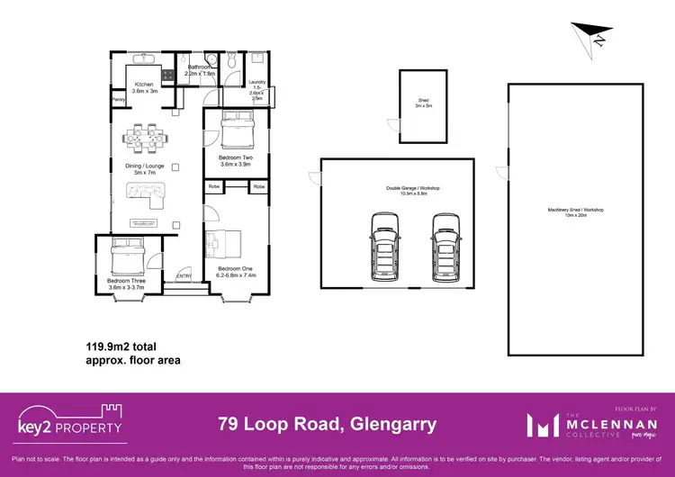 Floorplan of Homely house listing, 79 Loop Road, Glengarry TAS 7275