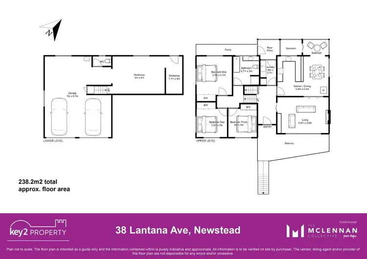Floorplan of Homely house listing, 38 Lantana Ave, Newstead TAS 7250