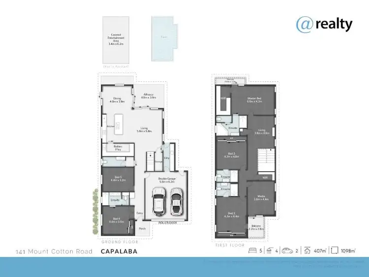 Floorplan of Homely house listing, 141 Mount Cotton Road, Capalaba QLD 4157