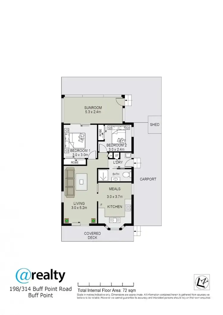 Floorplan of Homely retirement listing, 198/314 Buff Point Avenue, Buff Point NSW 2262