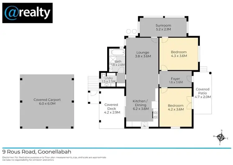 Floorplan of Homely house listing, 9 Rous Road, Goonellabah NSW 2480