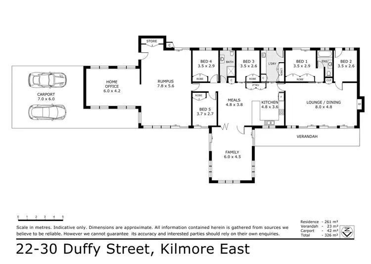 Floorplan of Homely rural property listing, 22-30 Duffy Street, Kilmore East VIC 3764