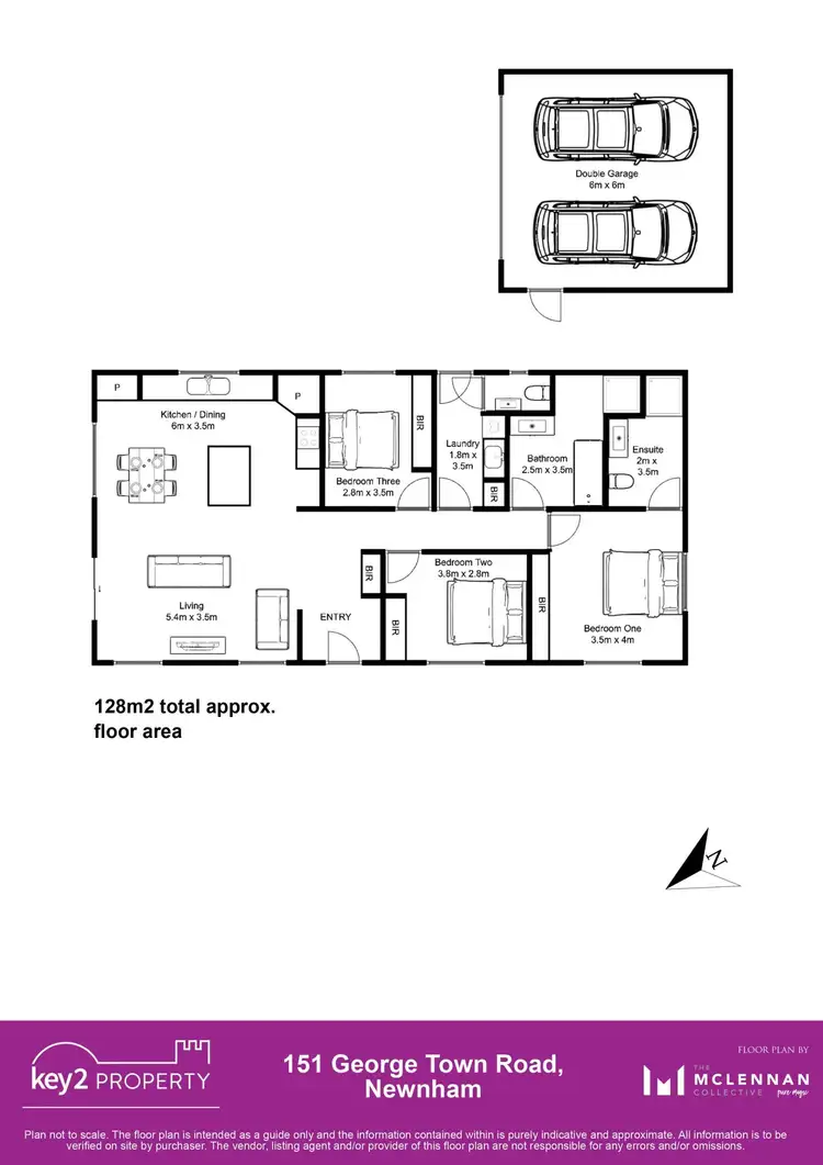 Floorplan of Homely house listing, 151 Georgetown Road, Newnham TAS 7248