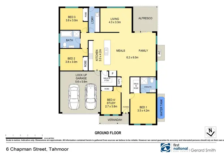 Floorplan of Homely house listing, 6 Chapman Street, Tahmoor NSW 2573