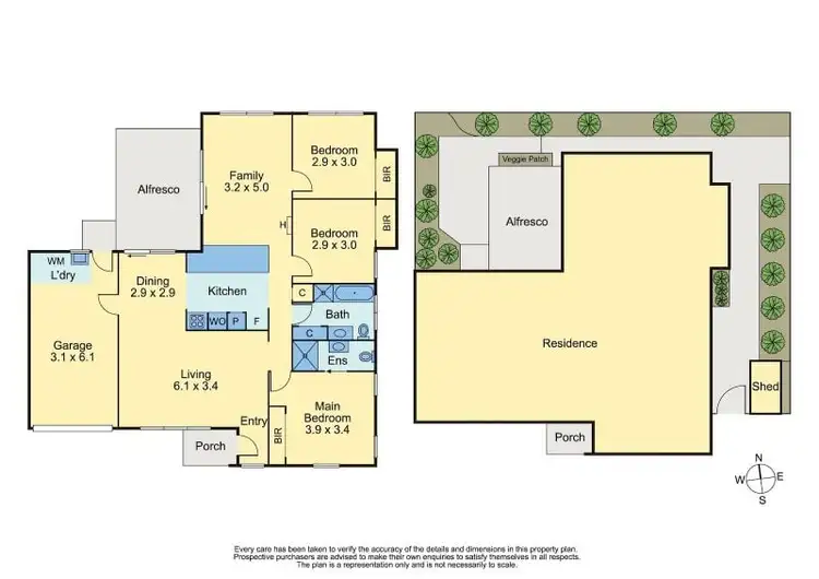 Floorplan of Homely house listing, 19 Heathcote Drive, Forest Hill VIC 3131