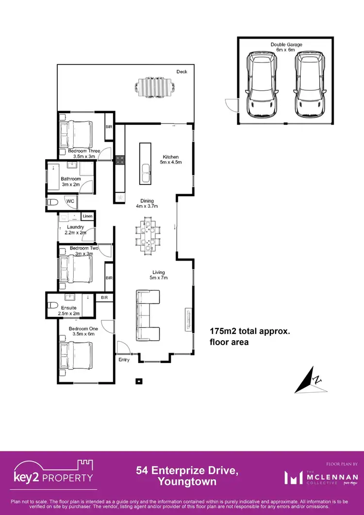 Floorplan of Homely house listing, 54 Enterprize Drive, Youngtown TAS 7249